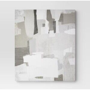 Threshold 36"x30" Abstract Wall Canvas – Unframed